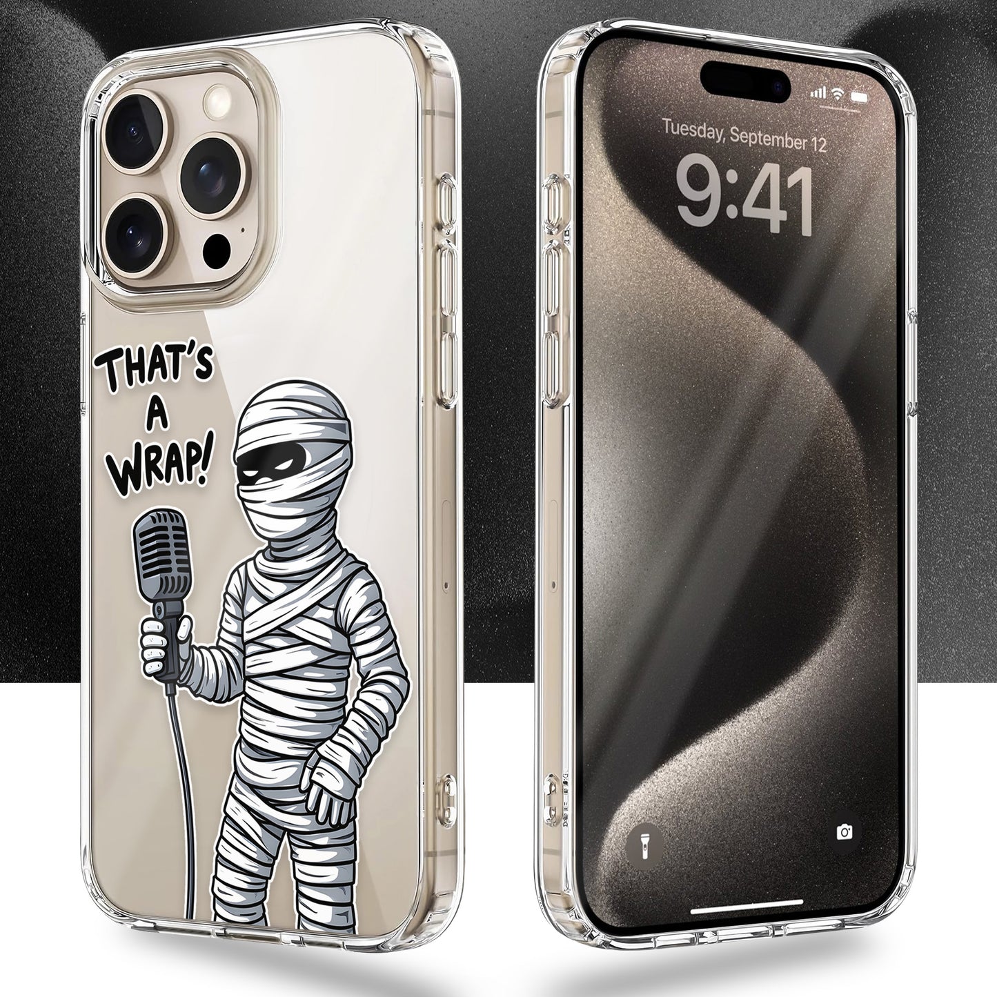 That's a Wrap TPU Clear Phone Case for iPhone & Samsung Phones