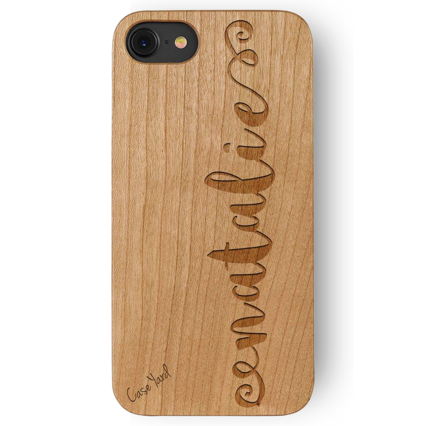 Custom Design Personalized Wooden Laser Engraved Phone Case