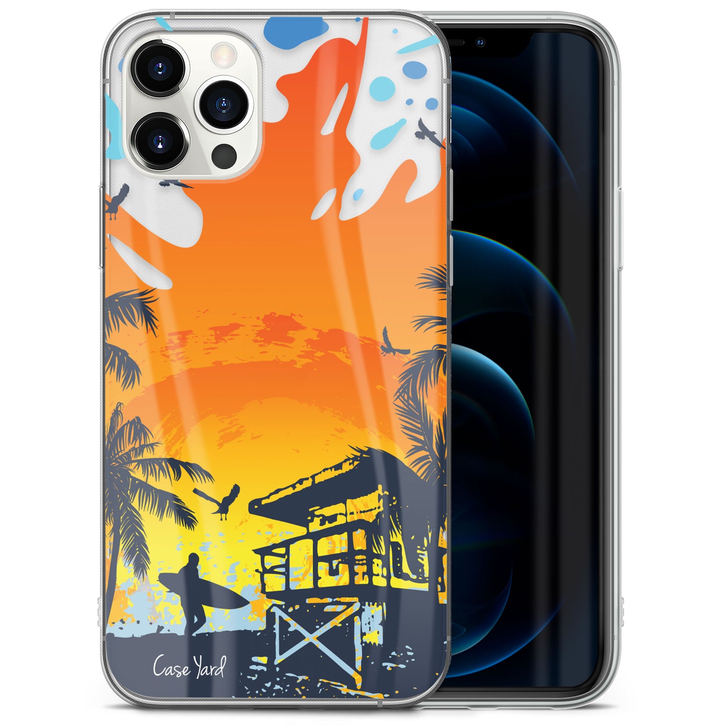 Lifeguard TPU Clear Phone Case for iPhone & Samsung Phones