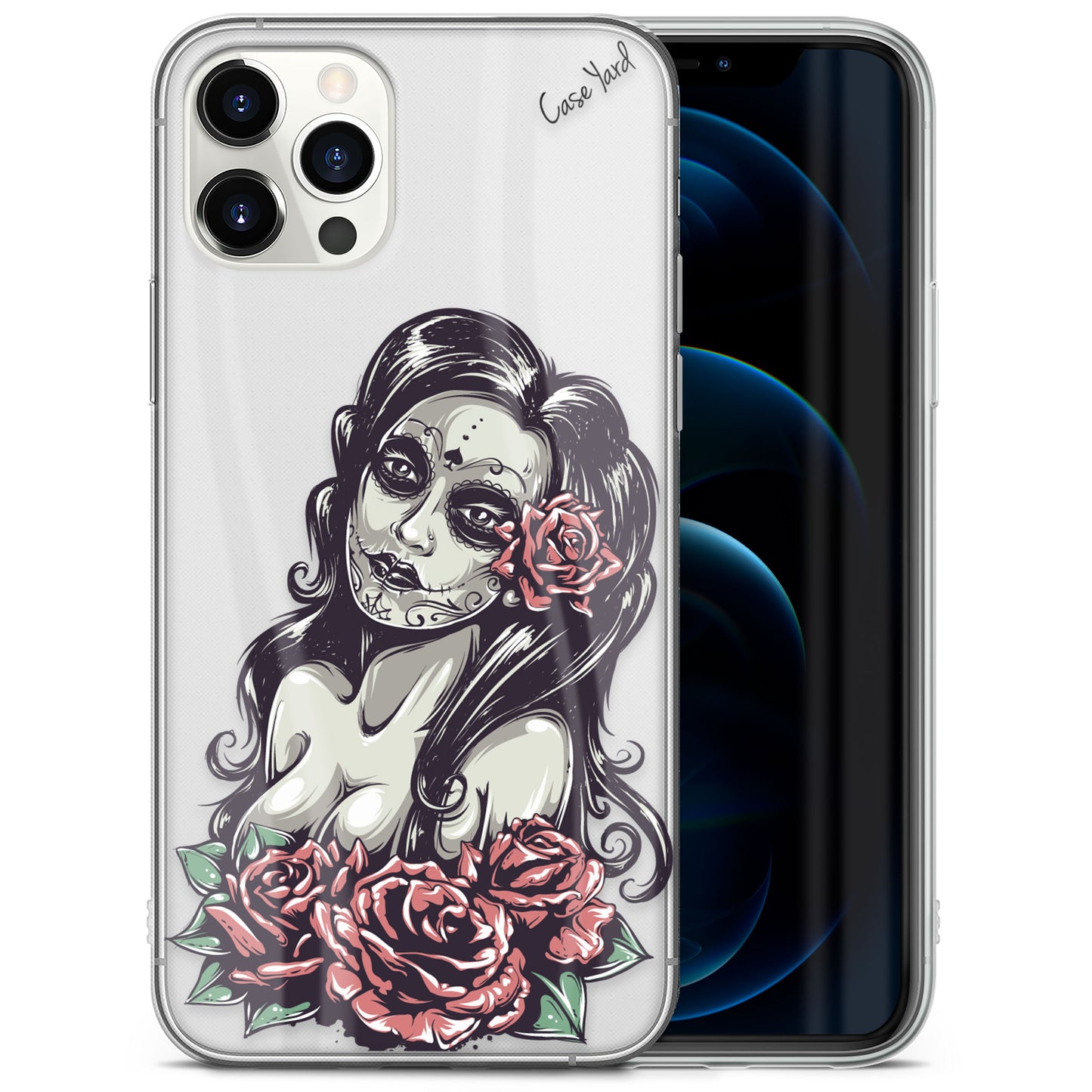 Chicas de los Muertos TPU Clear Phone Case for iPhone & Samsung Phones