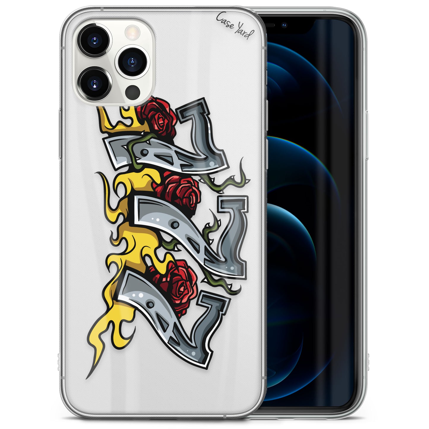 777 TPU Clear Phone Case for iPhone & Samsung Phones