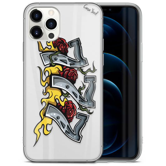 777 TPU Clear Phone Case for iPhone & Samsung Phones