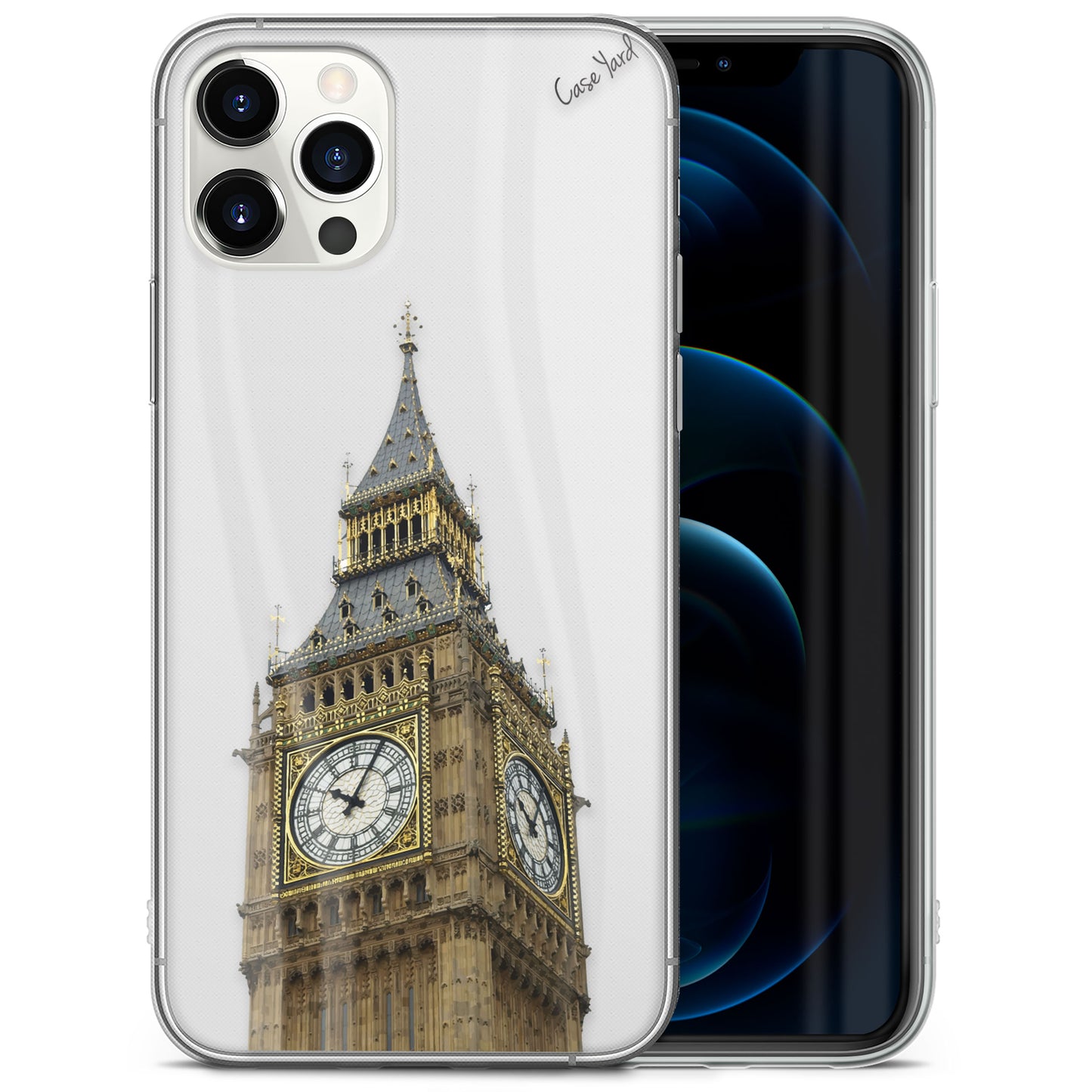 London Big Ben TPU Clear Phone Case for iPhone & Samsung Phones