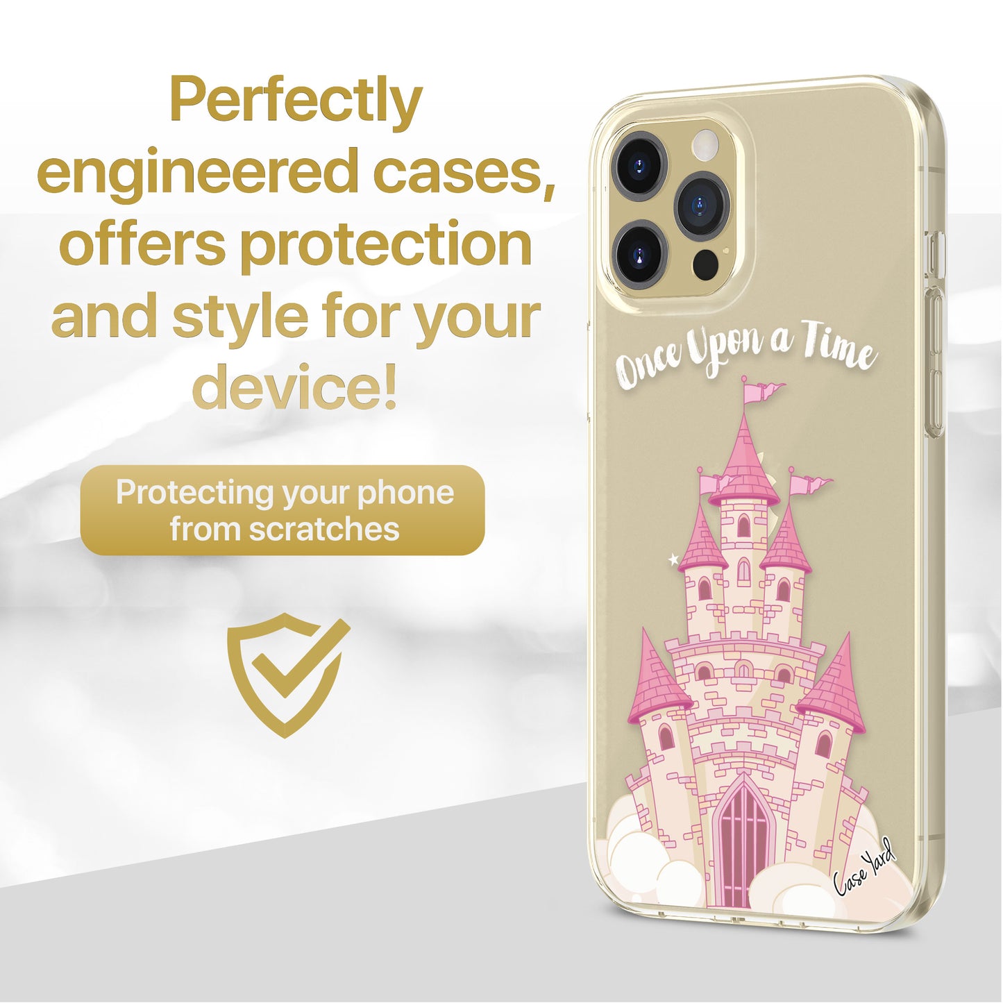 Once Upon a Time TPU Clear Phone Case for iPhone & Samsung Phones