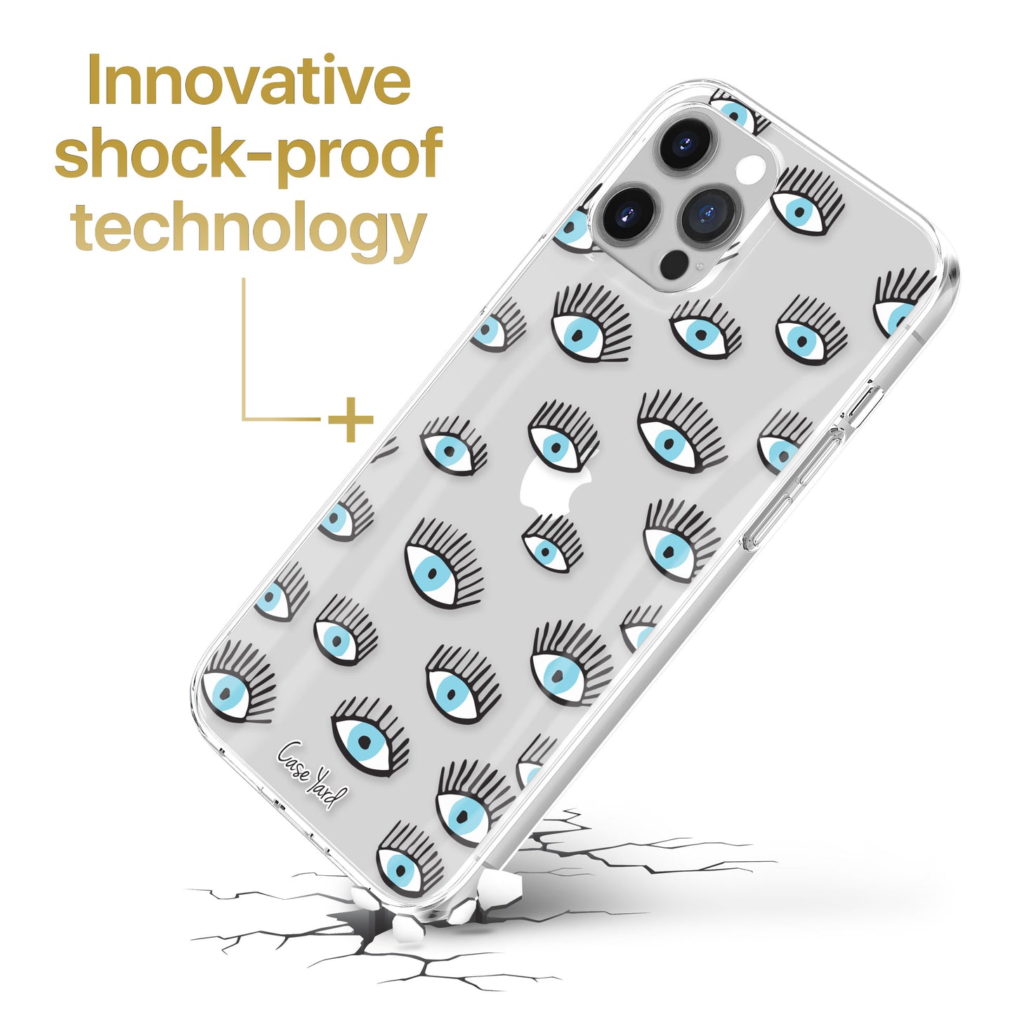 All Seeing Eyes TPU Clear Phone Case for iPhone & Samsung Phones
