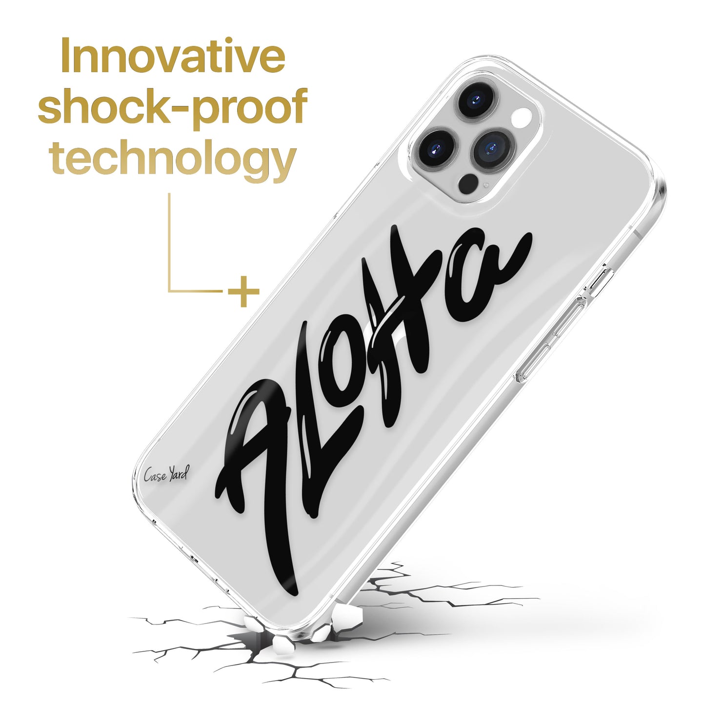 Aloha TPU Clear Phone Case for iPhone & Samsung Phones