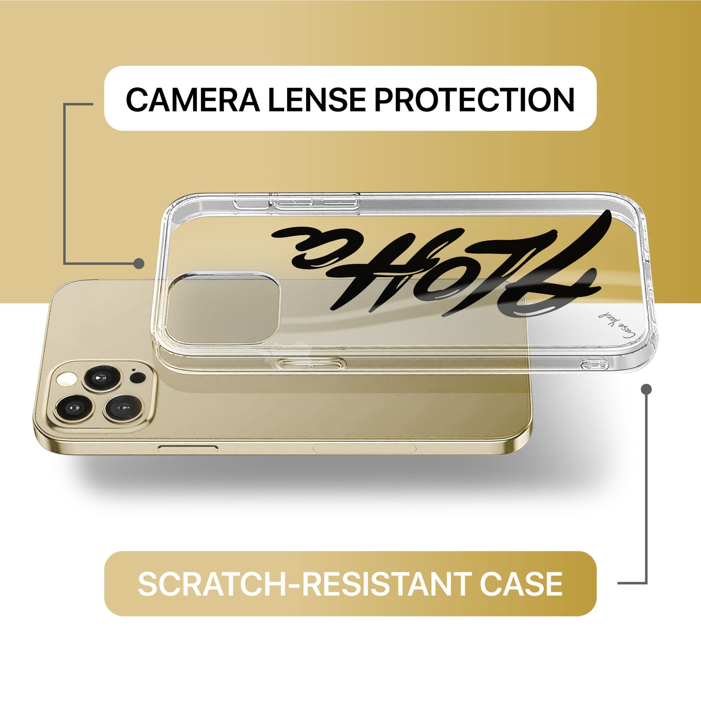 Aloha TPU Clear Phone Case for iPhone & Samsung Phones