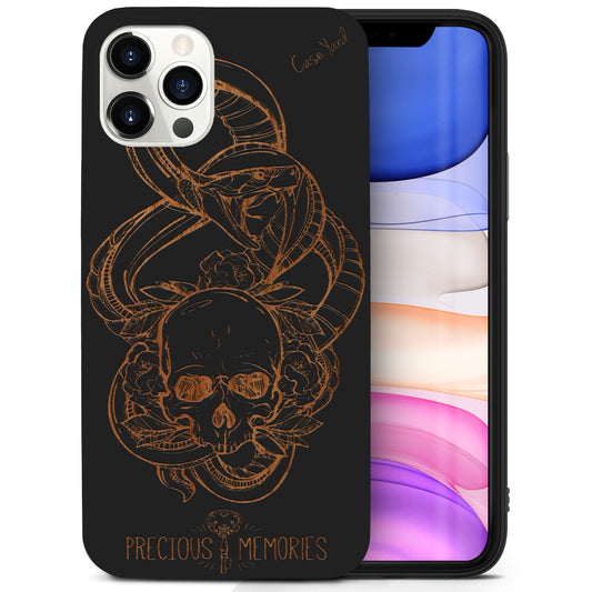 Precious Memories Wooden Laser Engraved Phone Case for iPhone