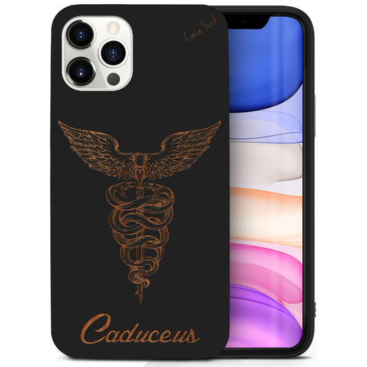 Mercury Wooden Laser Engraved Phone Case for iPhone