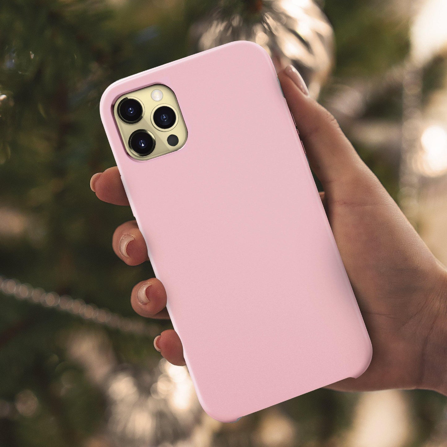 Silicone Case for iPhone 12 / 12 Pro 6.1-inch, Slim Fit Shockproof Protective Rubber Phone Cover - Case Yard USA