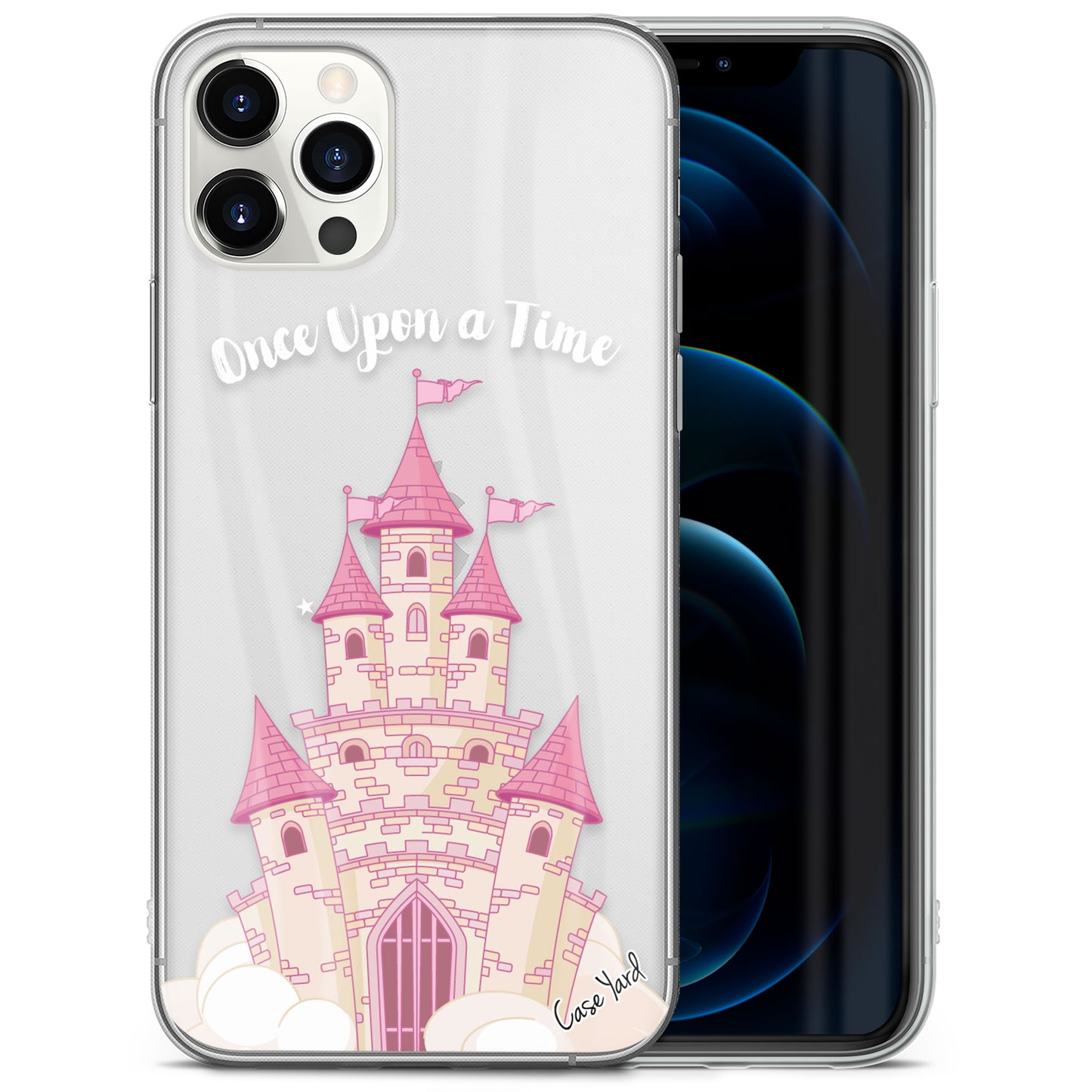 TPU Clear case with (Once Upon a Time) Design for iPhone & Samsung Phones