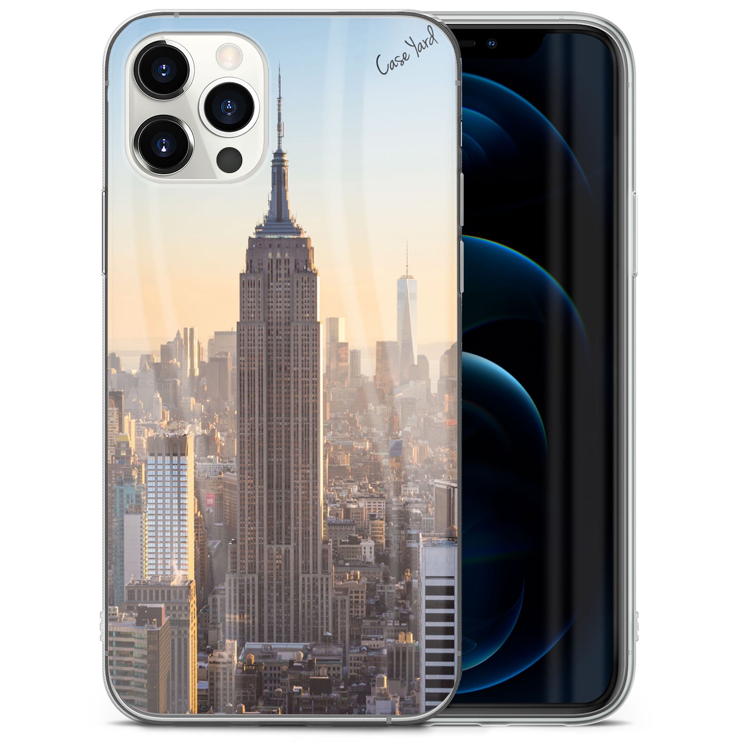 Empire State Building TPU Clear Phone Case for iPhone & Samsung Phones