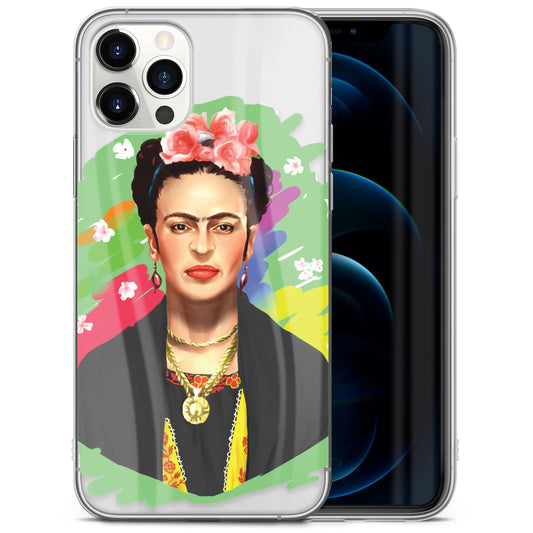 Frida TPU Clear Phone Case for iPhone & Samsung Phones