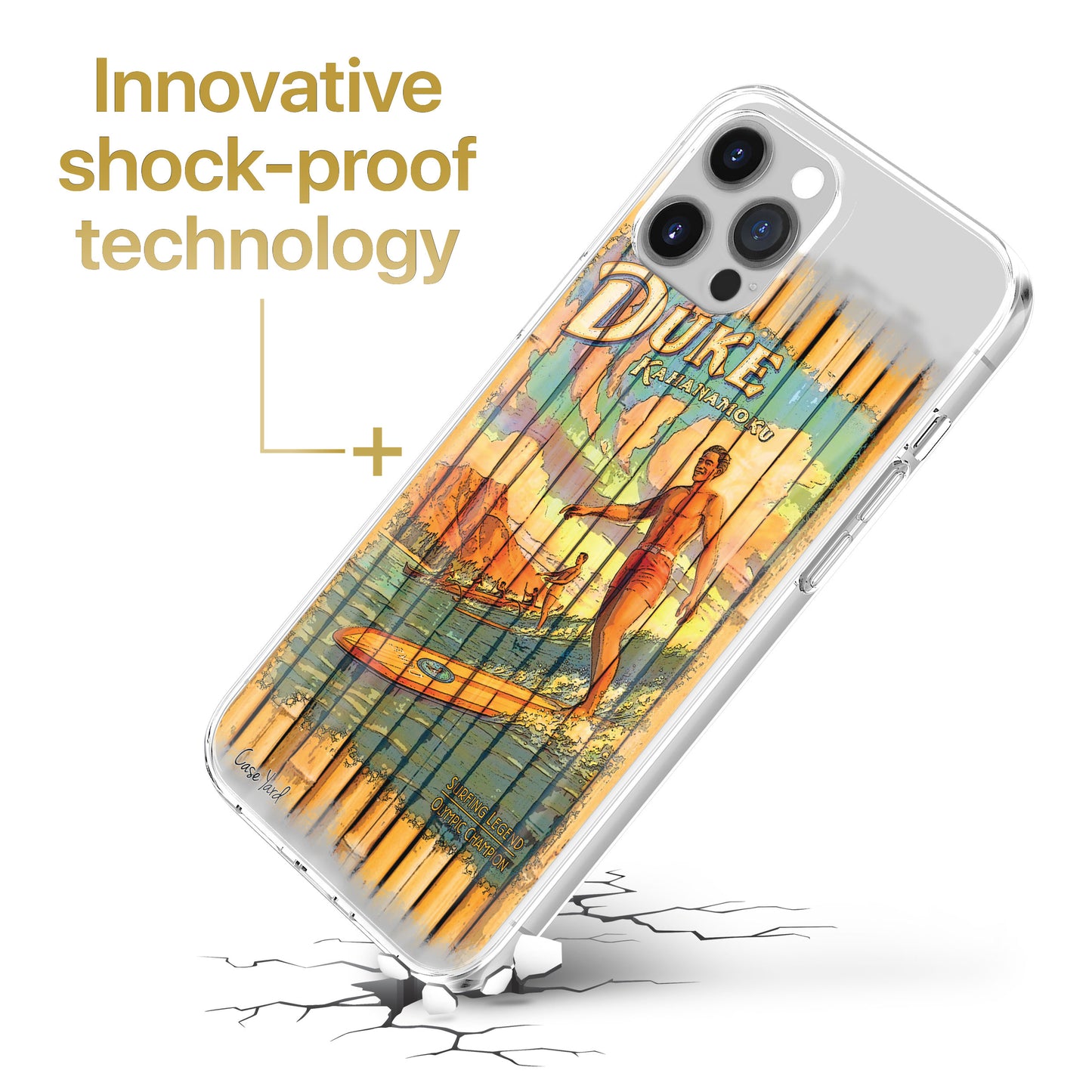 Duke TPU Clear Phone Case for iPhone & Samsung Phones