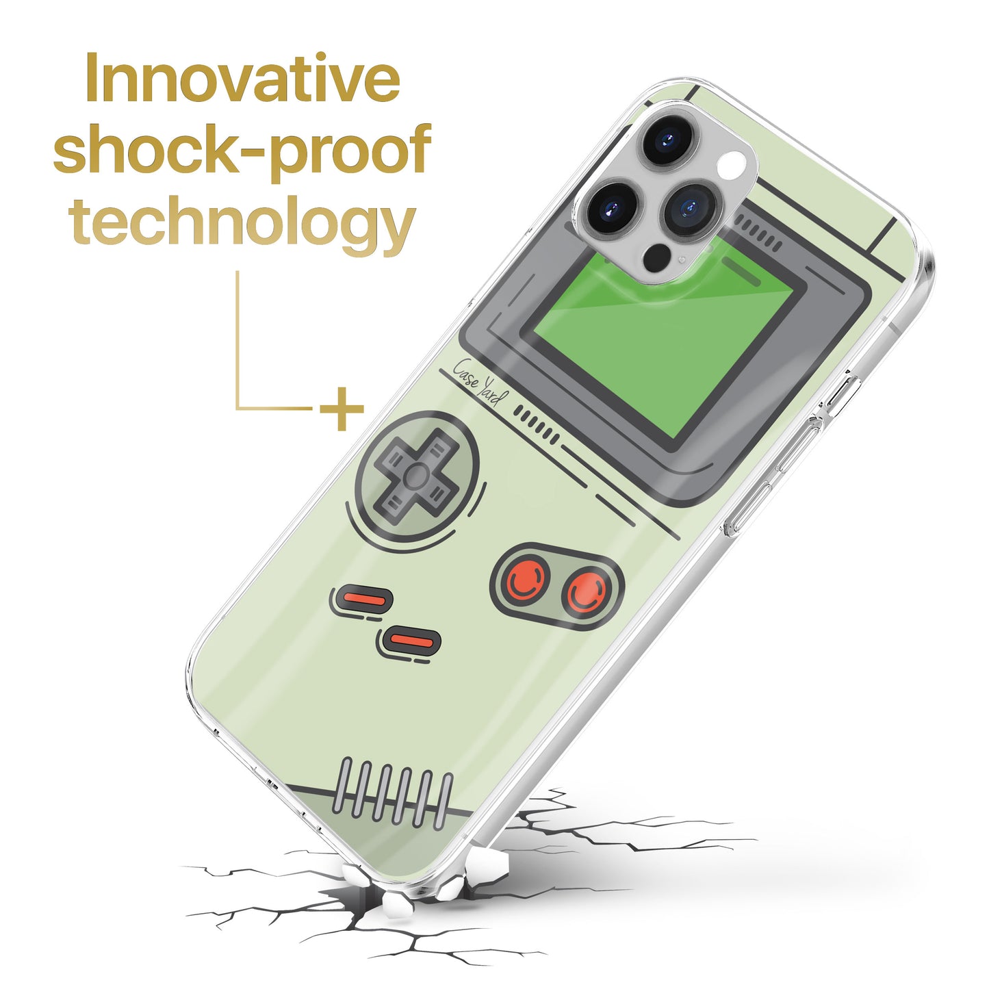 CaseBoy TPU Clear Phone Case for iPhone & Samsung Phones