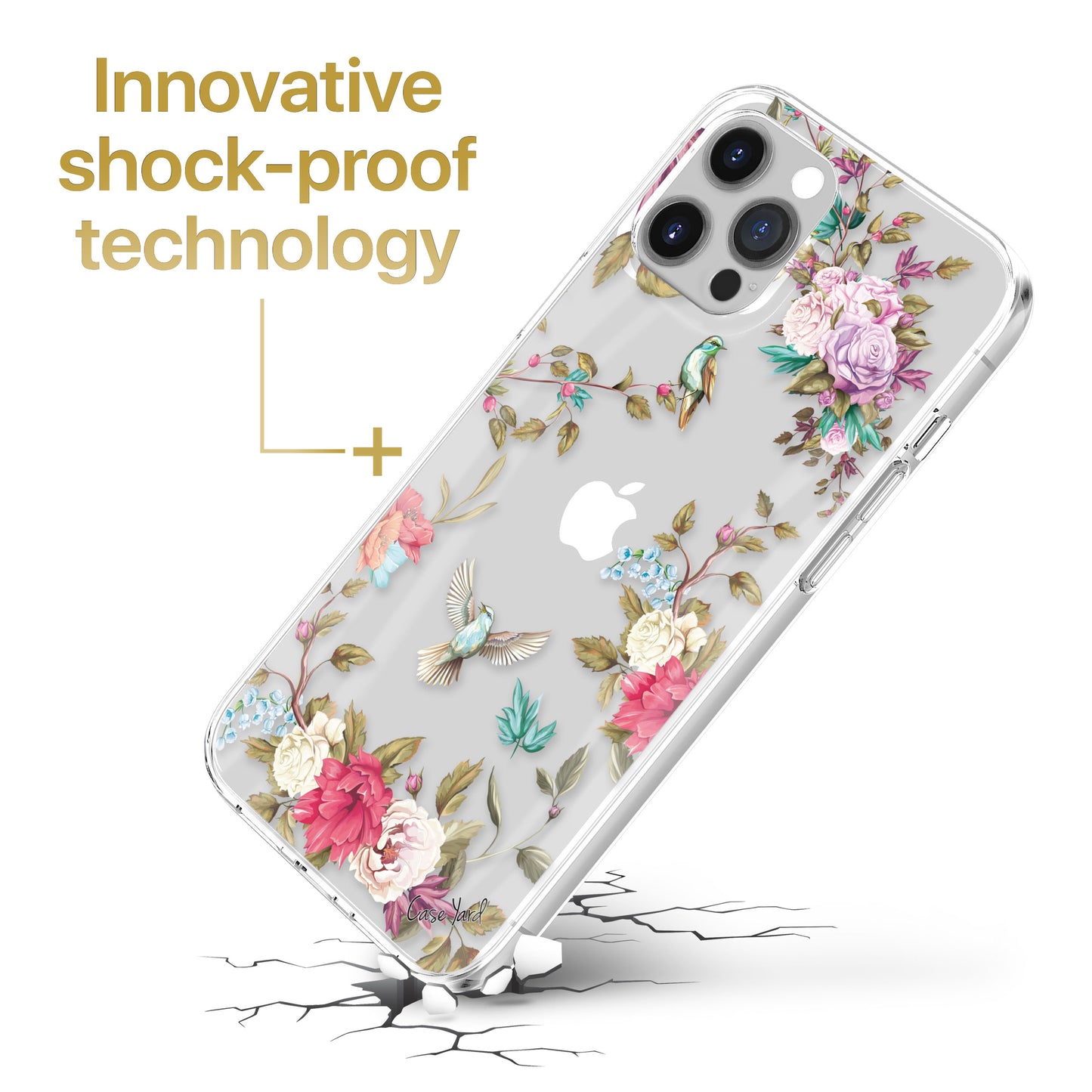 Valley Birds TPU Clear Phone Case for iPhone & Samsung Phones