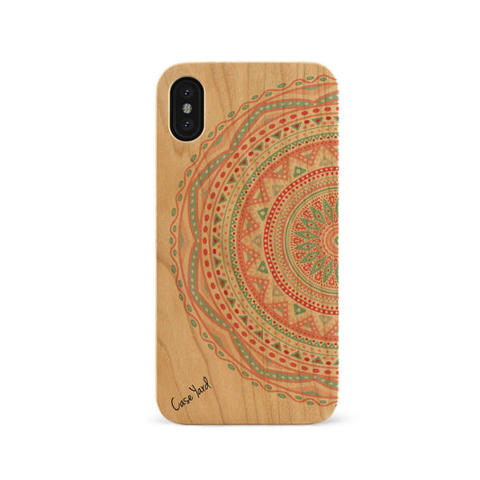 Half Anna Mandala UV Colored Wood - Case Yard USA