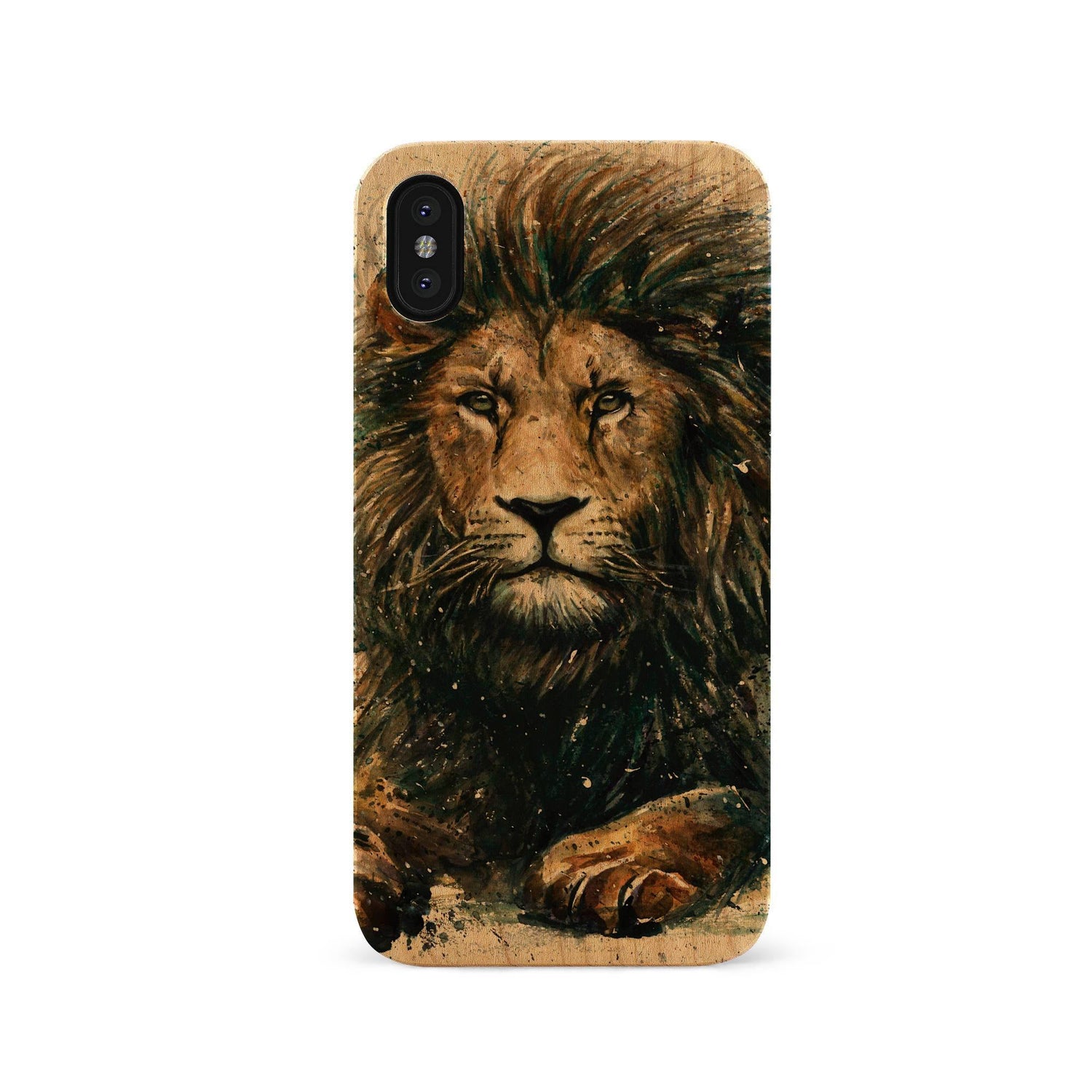 Watercolor Lion - Case Yard USA