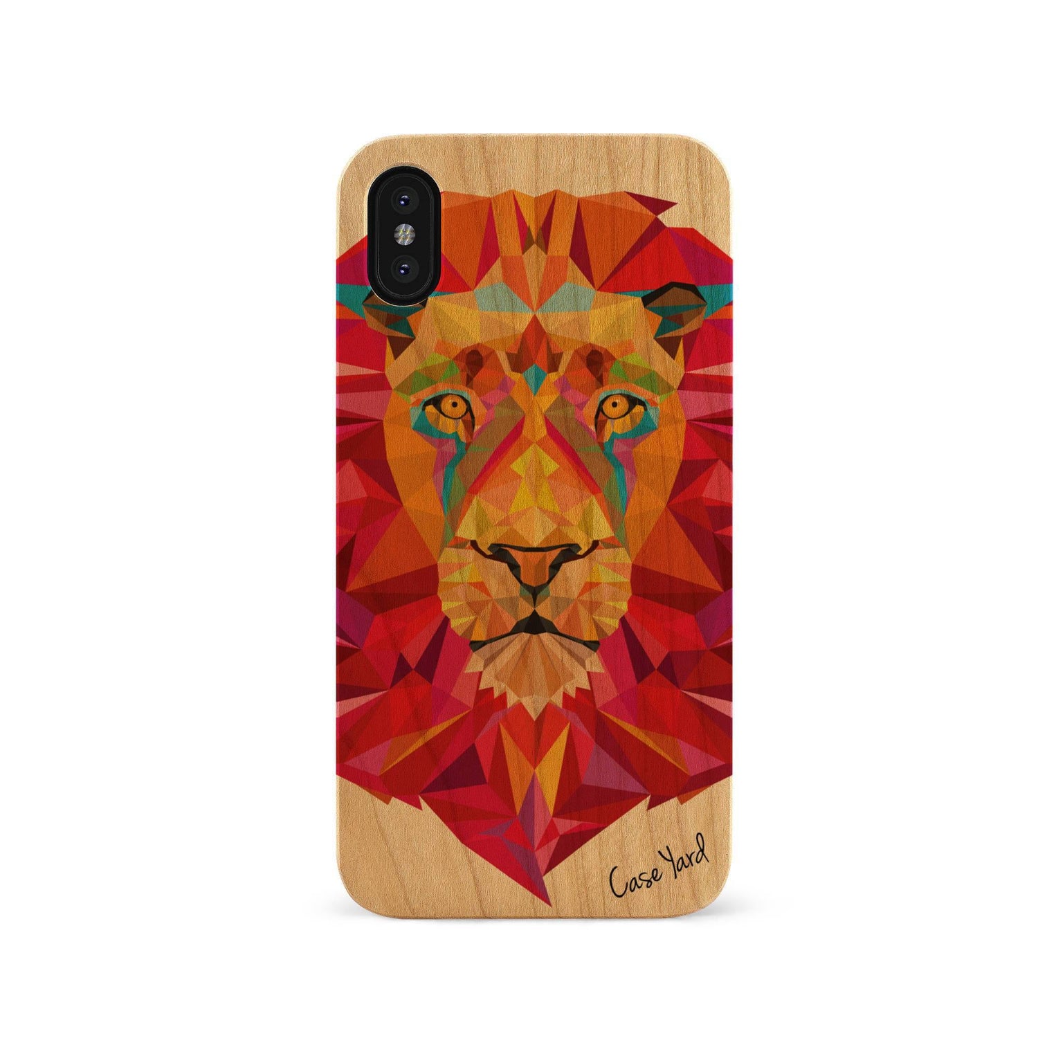 Lion Polygone UV Colored Wood - Case Yard USA