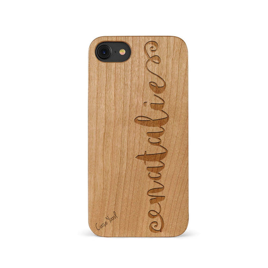 Custom Design Personalized Wooden Cell Phone Case iPhone & Samsung Models - Case Yard USA