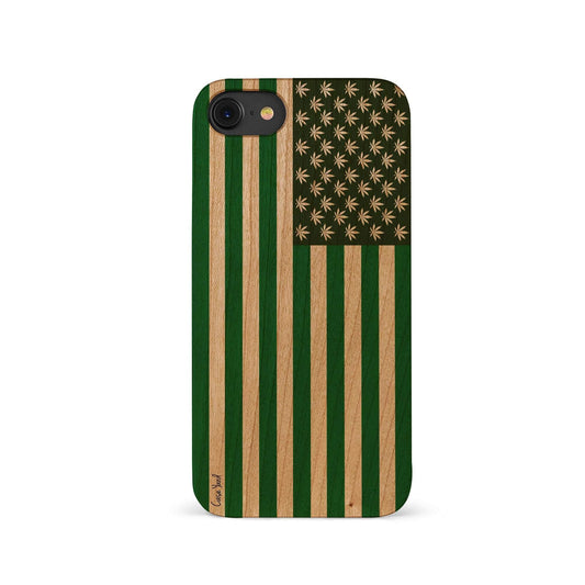 Marijuana American Flag - Case Yard USA